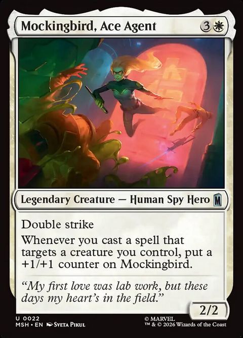 Mockingbird, Ace Agent (22)