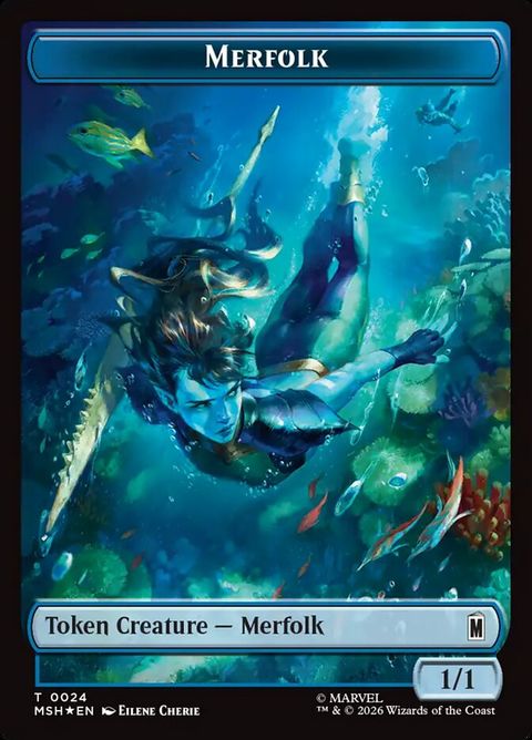 Merfolk (24) - Surge-Foil