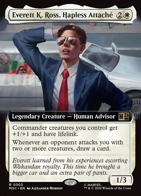 Everett K. Ross, Hapless Attaché (303)