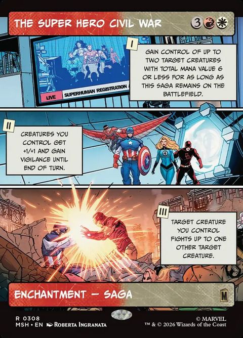 The Super Hero Civil War (308)