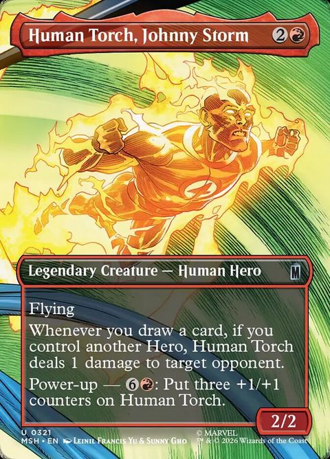 Human Torch, Johnny Storm (321)