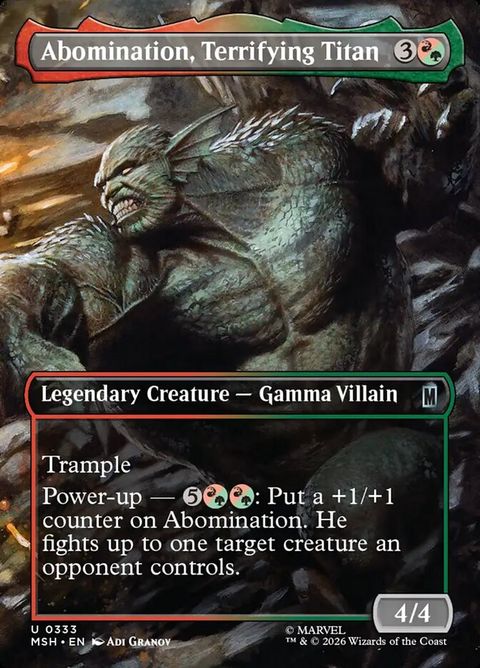 Abomination, Terrifying Titan (333)