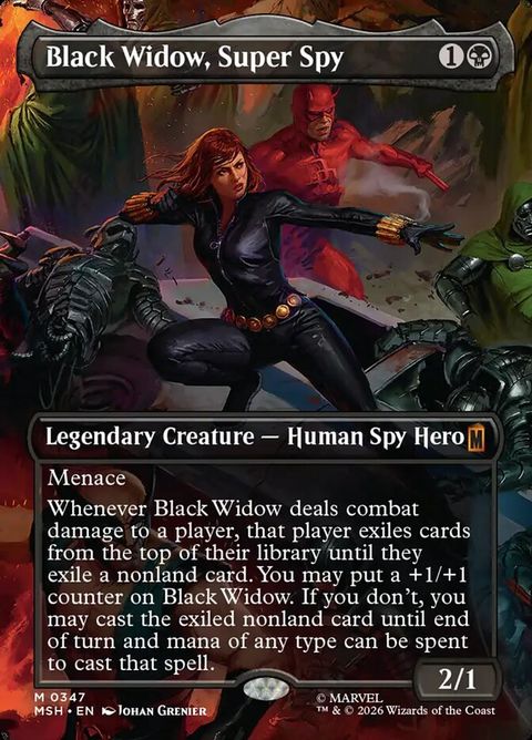 Black Widow, Super Spy (347)