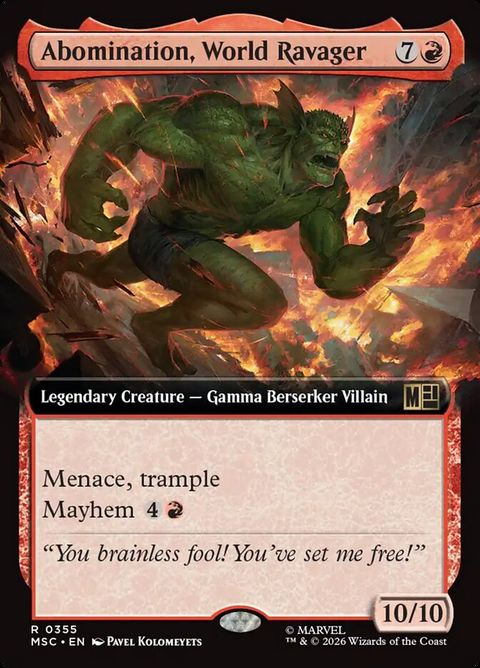 Abomination, World Ravager (355)