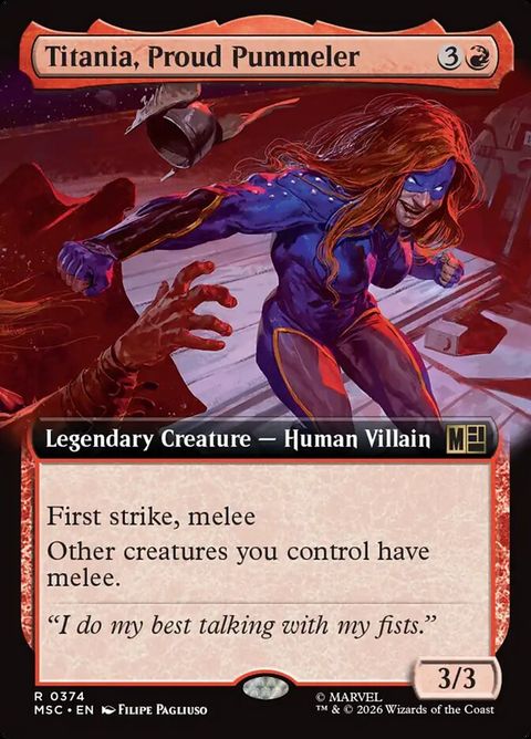 Titania, Proud Pummeler (374)