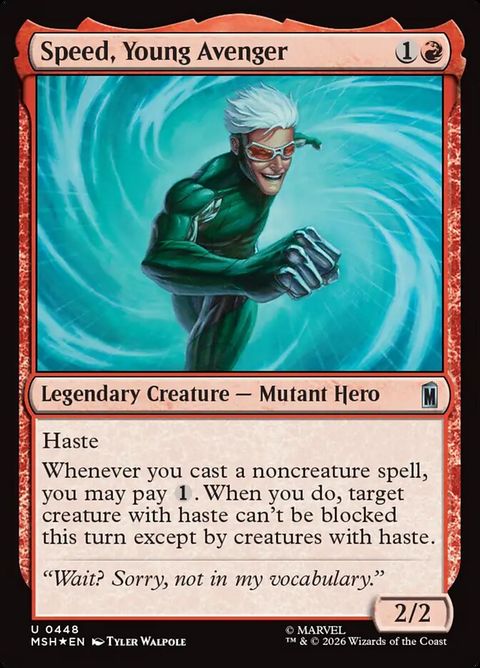 Speed, Young Avenger (448) - Surge-Foil