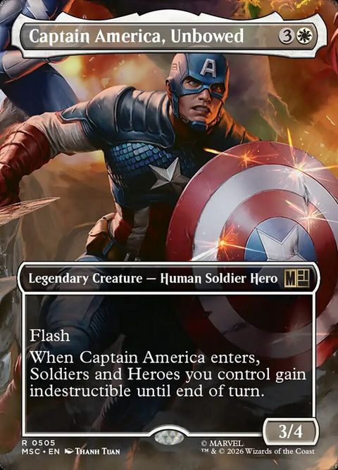 Captain America, Unbowed (505)