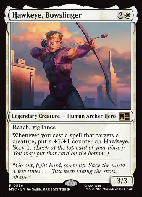 Hawkeye, Bowslinger (596)