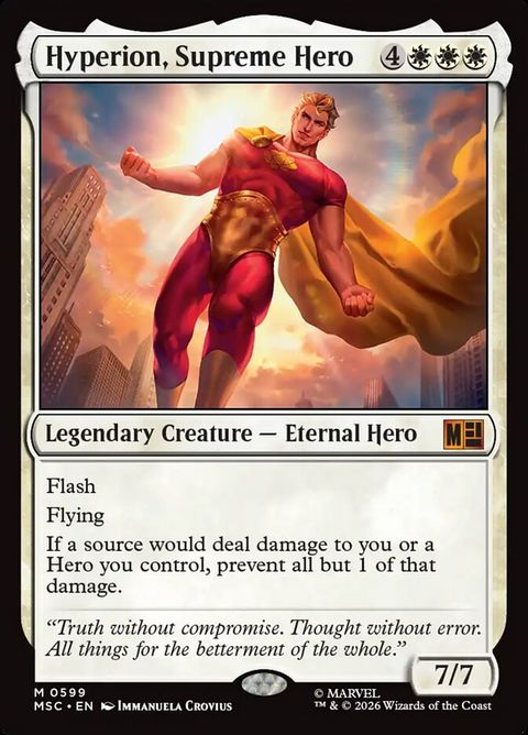 Hyperion, Supreme Hero (599)