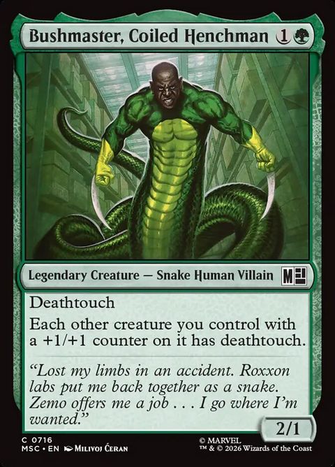 Bushmaster, Coiled Henchman (716)