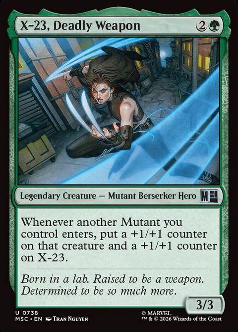 X-23, Deadly Weapon (738)
