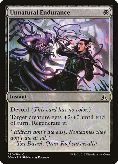 Unnatural Endurance (80)