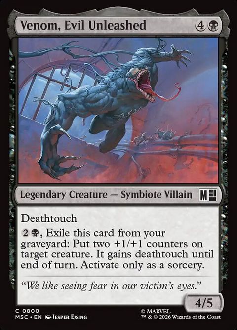 Venom, Evil Unleashed (800)