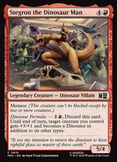 Stegron the Dinosaur Man (810)