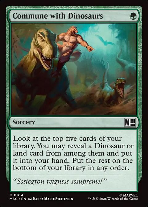 Commune with Dinosaurs (814)