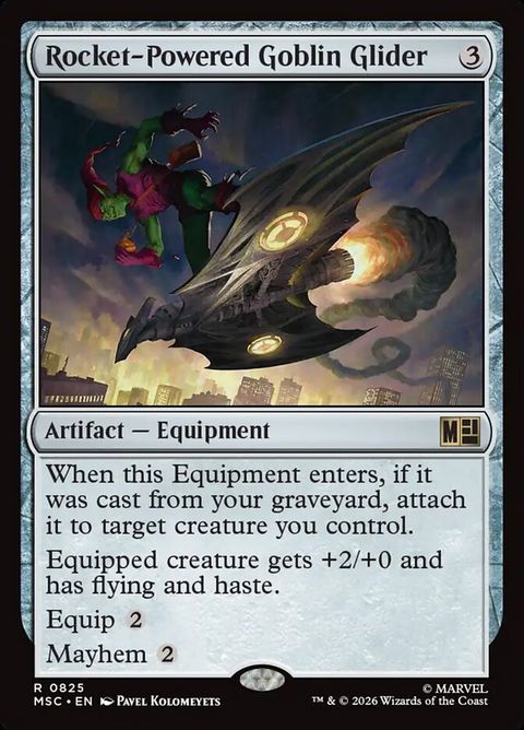 Rocket-Powered Goblin Glider (825)