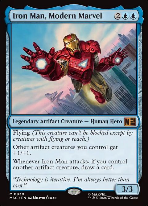 Iron Man, Modern Marvel (830)