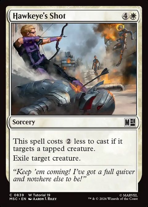 Hawkeye's Shot (839)