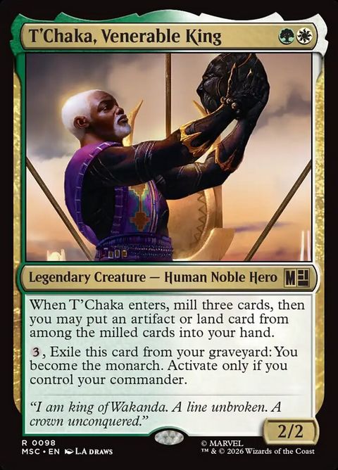 T'Chaka, Venerable King (98)