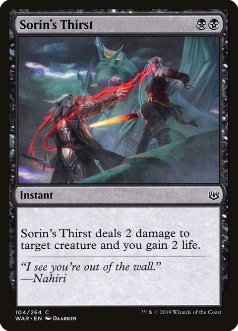 Sorin's Thirst (104)