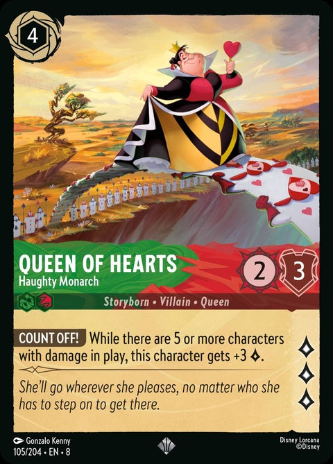 Queen Of Hearts - Haughty Monarch (105)