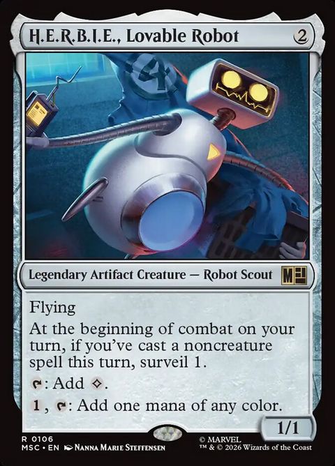 H.E.R.B.I.E., Lovable Robot (106)