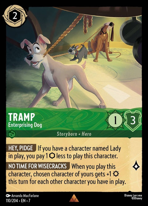 Tramp - Enterprising Dog (110)