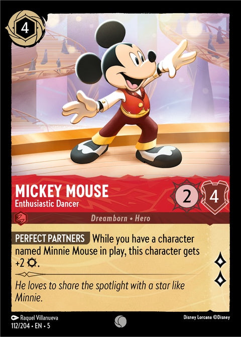 Mickey Mouse - Enthusiastic Dancer (112)