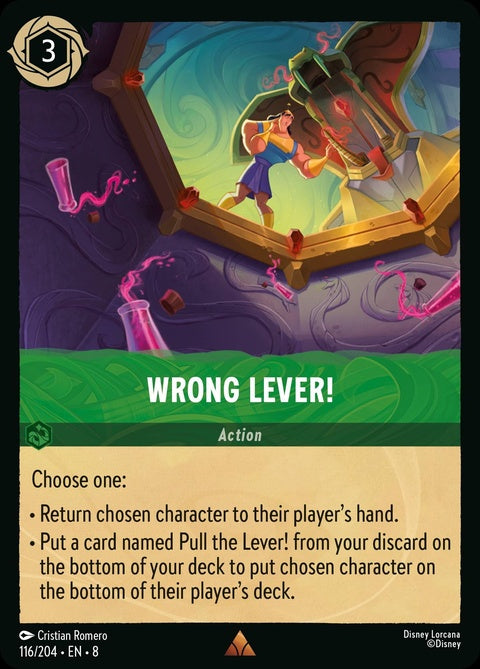 Wrong Lever! (116)