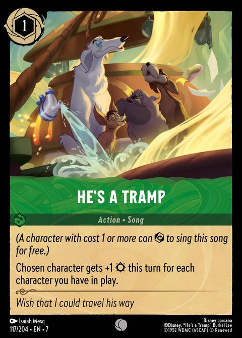 He's A Tramp (117)