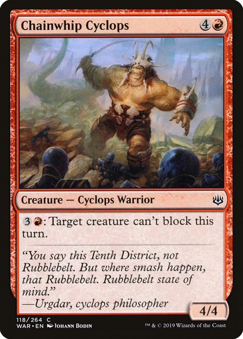 Chainwhip Cyclops (118)