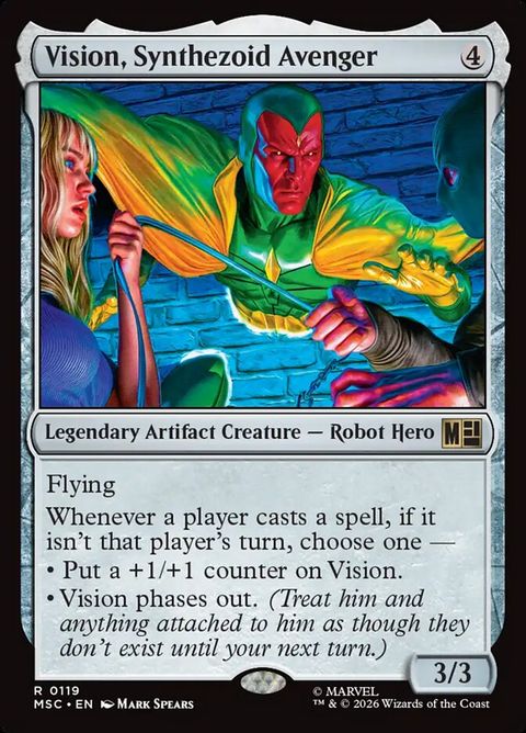 Vision, Synthezoid Avenger (119)