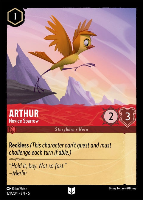 Arthur - Novice Sparrow (121)