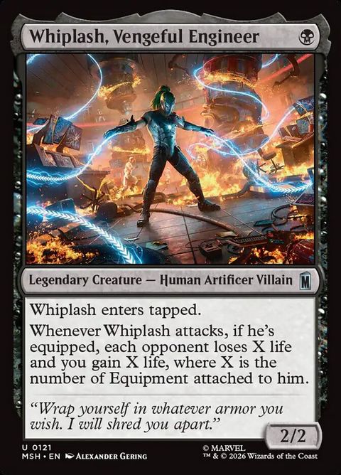 Whiplash, Vengeful Engineer (121)