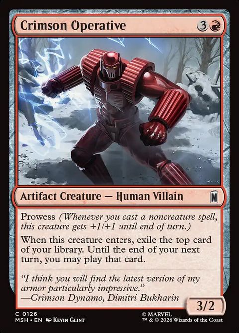 Crimson Operative (126)