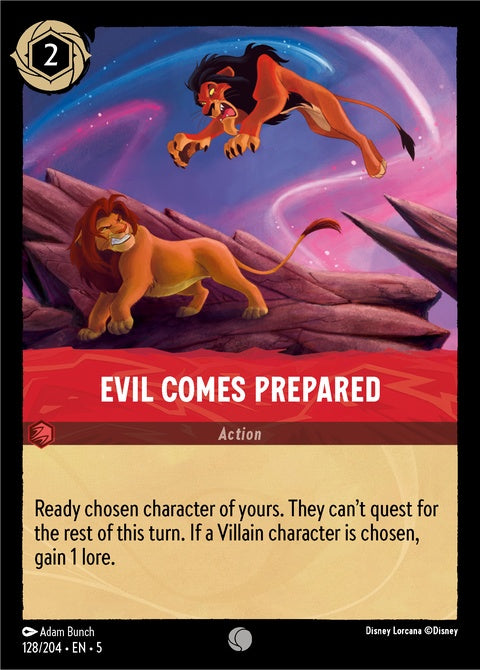 Evil Comes Prepared (128)