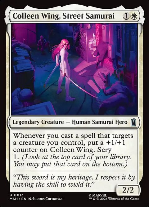 Colleen Wing, Street Samurai (13)