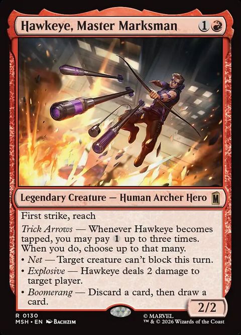 Hawkeye, Master Marksman (130)