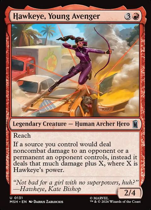 Hawkeye, Young Avenger (131)