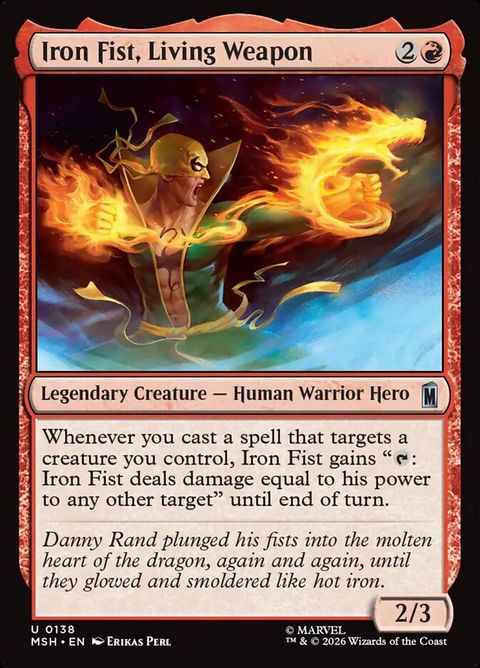 Iron Fist, Living Weapon (138)