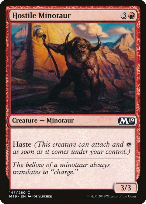Hostile Minotaur (147)