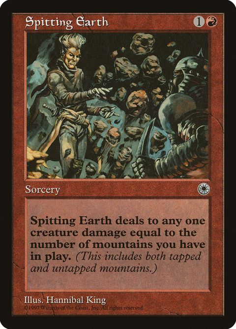 Spitting Earth (150)