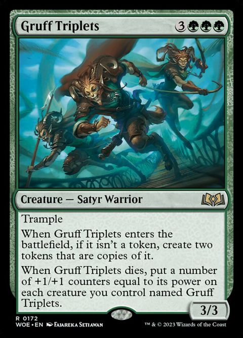 Gruff Triplets (172)