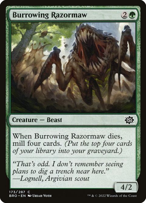 Burrowing Razormaw (173)