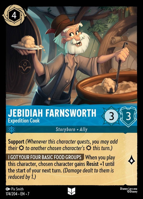Jebidiah Farnsworth - Expedition Cook (174)
