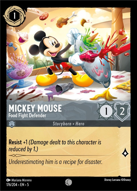 Mickey Mouse - Food Fight Defender (176)