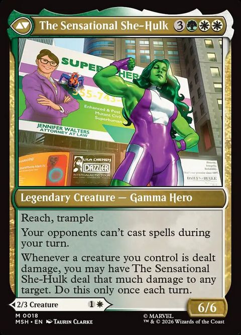 Jennifer Walters // The Sensational She-Hulk (18)