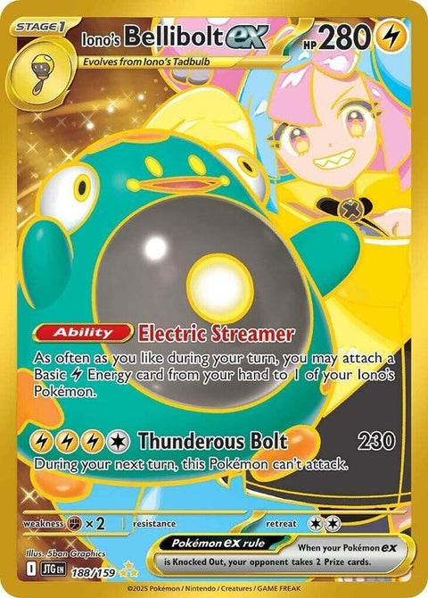 Iono's Bellibolt Ex (188)
