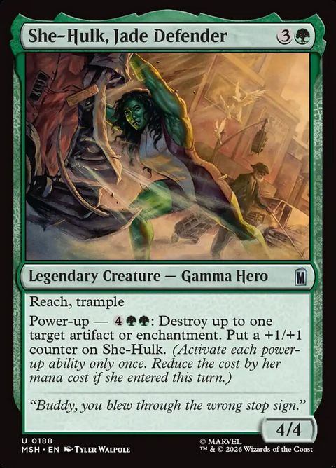 She-Hulk, Jade Defender (188)