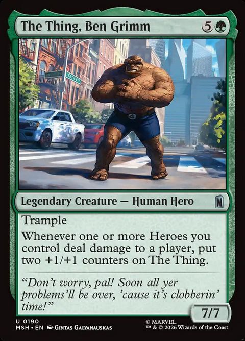 The Thing, Ben Grimm (190)